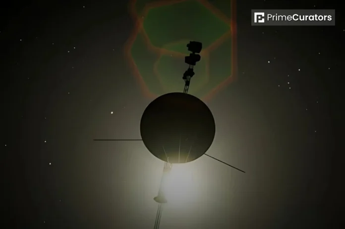 NASA's Voyager 1 has traveled more than 1 light day, equal to 25 billion km, away from Earth