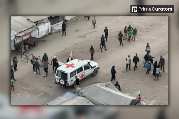 Red Cross Receives Seven Israeli Captives From Hamas in Gaza Hebrew Media