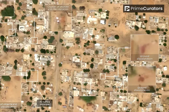 Hell on Earth Pools of Blood on Sudan's El-Fasher After a Suspected RSF Massacre